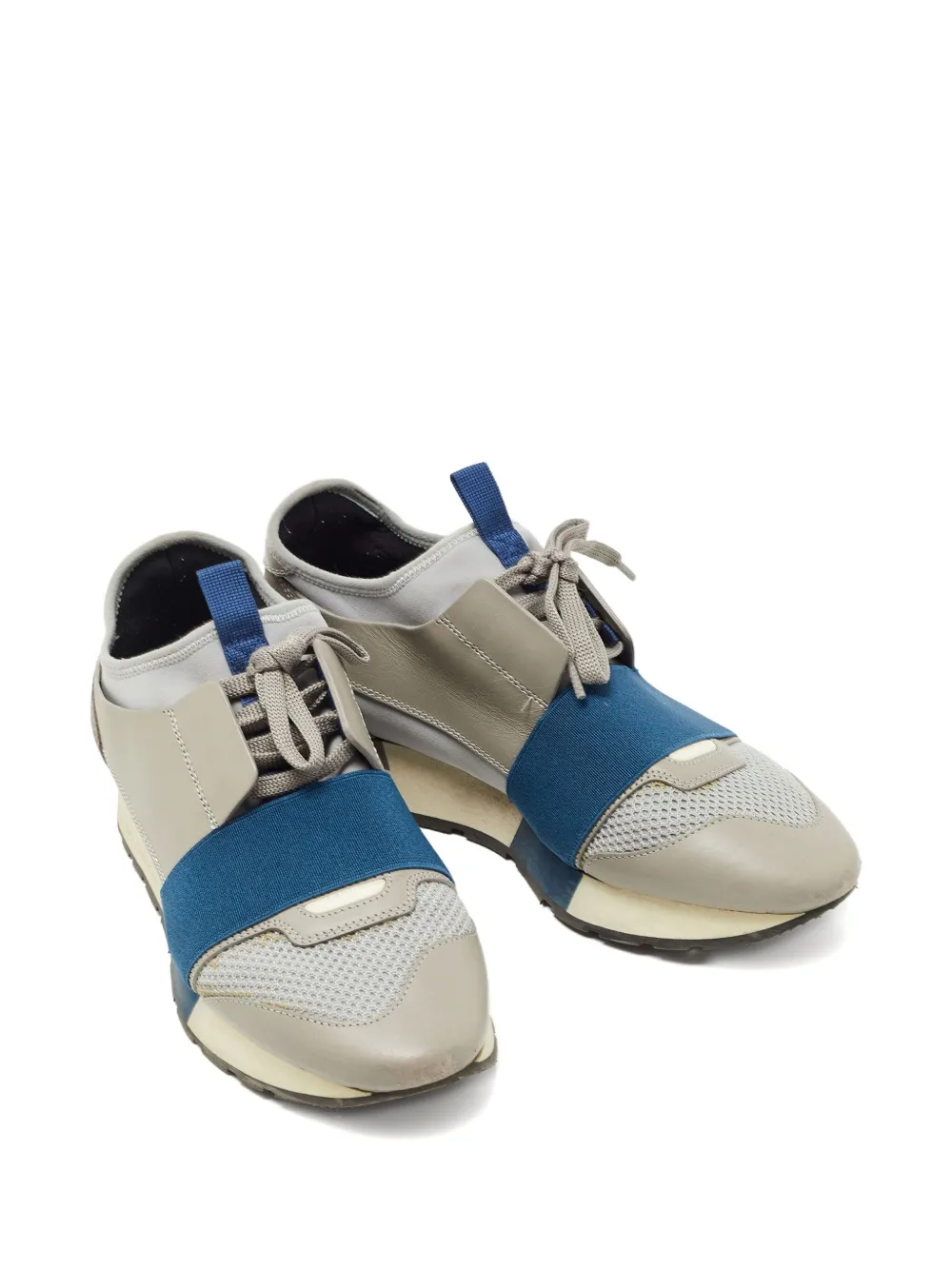Balenciaga Pre-Owned Race Runners sneakers - Grijs