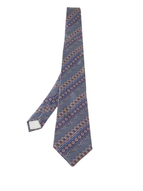 Lanvin Pre-Owned paisley-print silk tie