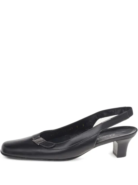Ferragamo Pre-Owned 50mm leather pumps