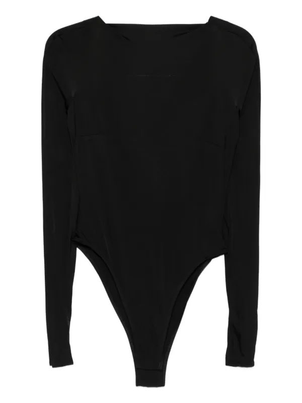 David Koma Long-sleeve Bodysuit in Black