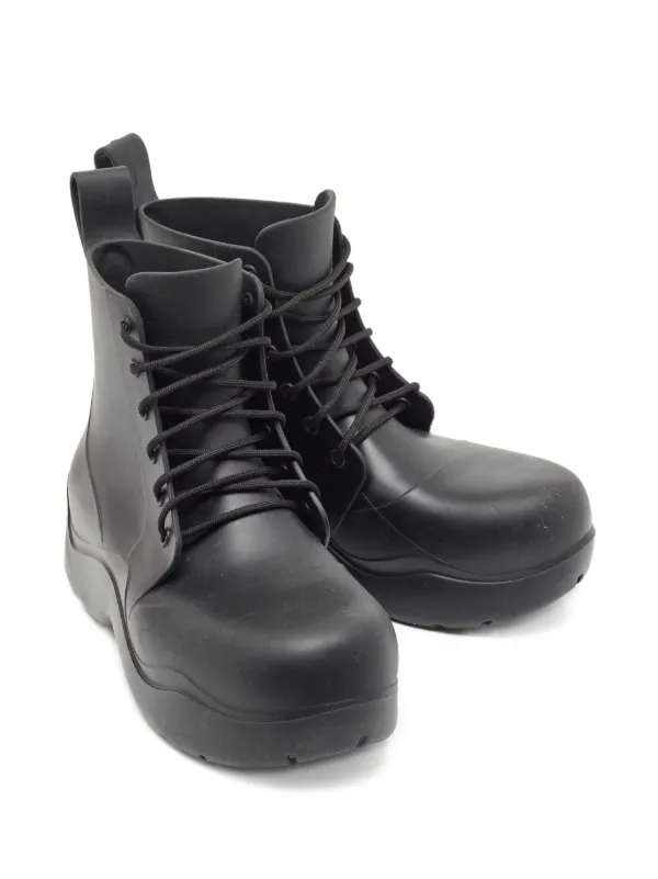 Bottega Veneta Pre-Owned Puddle Boots | Black | FARFETCH JO