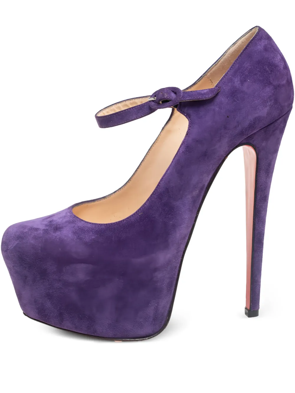 Christian Louboutin Pre-Owned zapatillas con tacón de 155mm | morado | Image 1