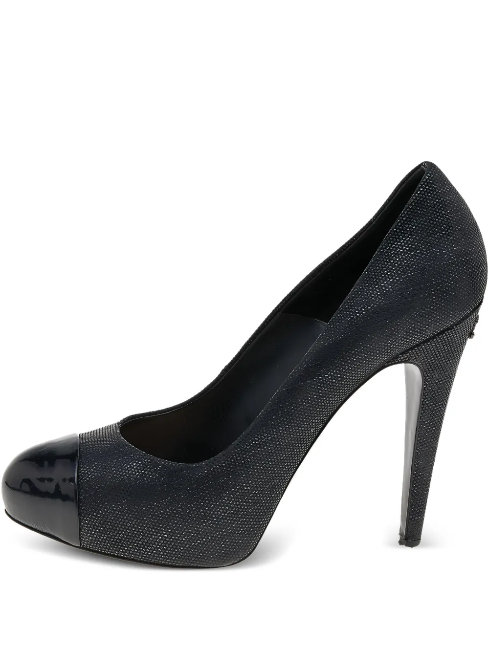 CHANEL Pre-Owned 120mm leather pumps | Black | Image 1