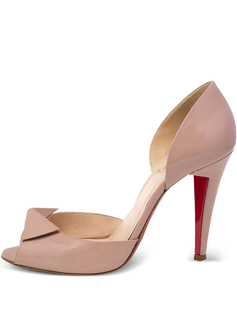 Christian Louboutin Pre-Owned ドルセーパンプス 105mm - ニュートラル Christian Louboutin Pre-Owned ドルセーパンプス 105mm - ニュートラル