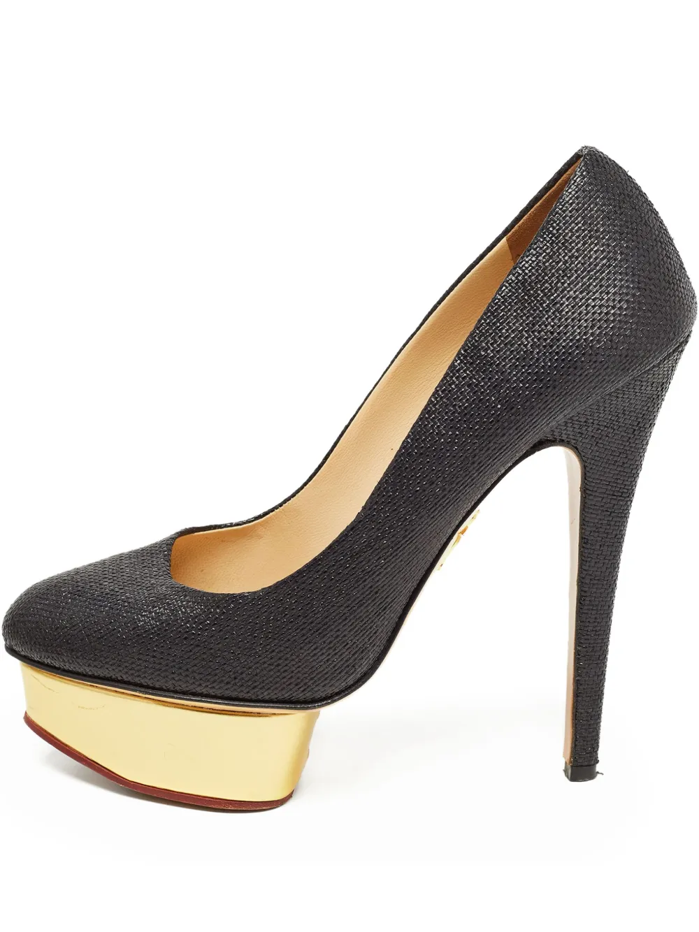Charlotte Olympia pre-owned 160mm Dolly pumps | Black | Image 1