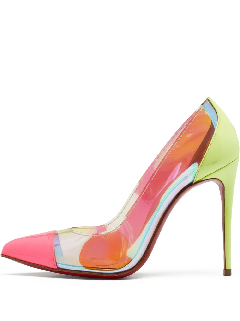 Christian Louboutin Pre-Owned レザーパンプス - グリーン Christian Louboutin Pre-Owned レザーパンプス - グリーン