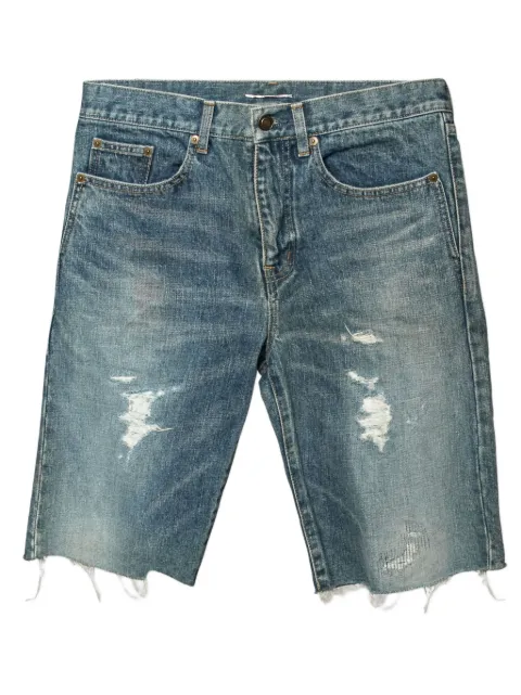 Saint Laurent Pre-Owned 코튼 쇼츠