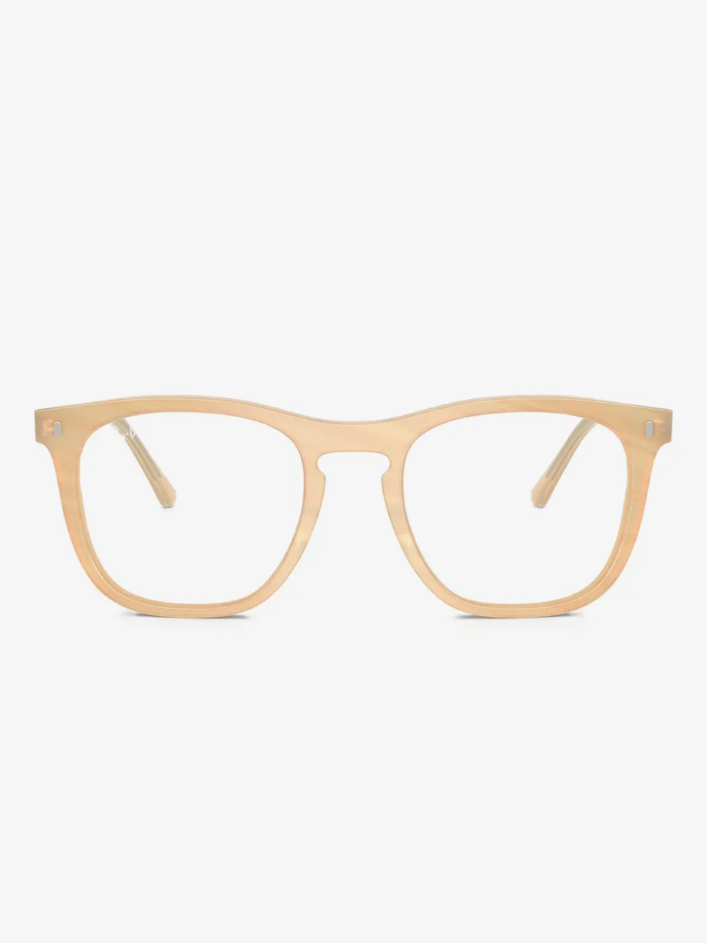 Ray-Ban striped rectangle glasses | Brown | Image 1