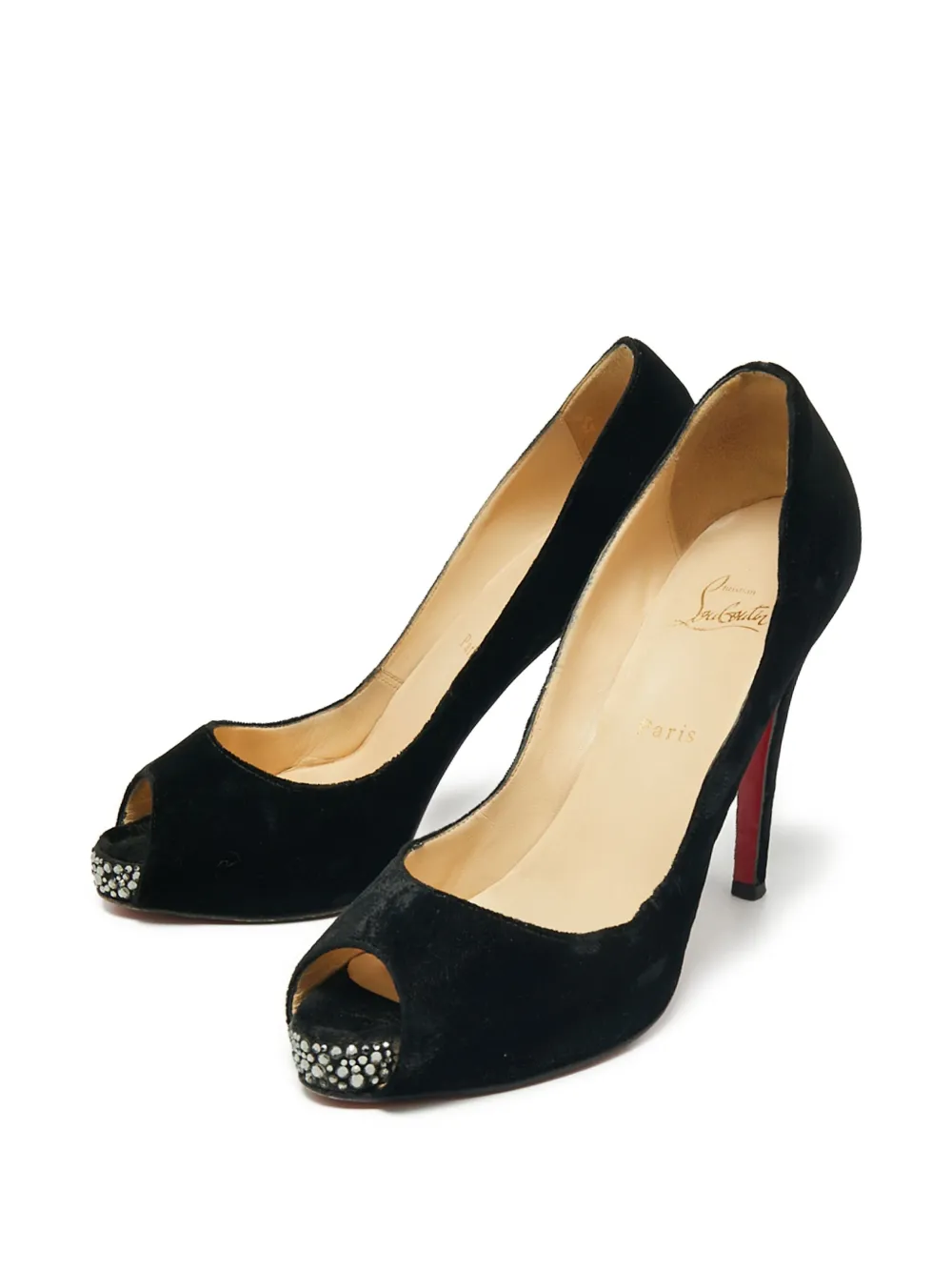 Christian Louboutin Pre-Owned 120 mm Very Privé pumps - Zwart