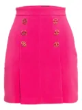 Elisabetta Franchi pre-owned decorative-button mini skirt - Pink