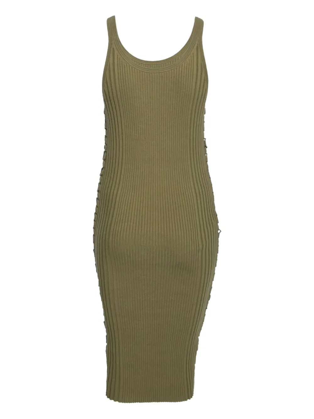 Pre-Owned Alexander Wang ribbed midi dress | Image 2