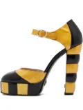 CHANEL Pre-Owned leather platform pumps - Black