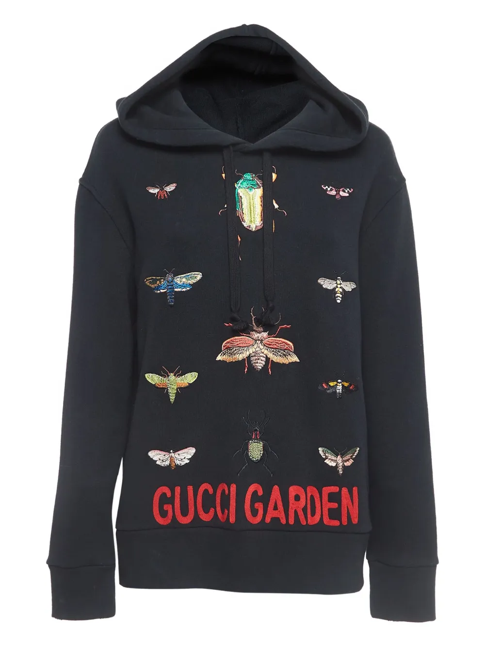 embroidered hoodie