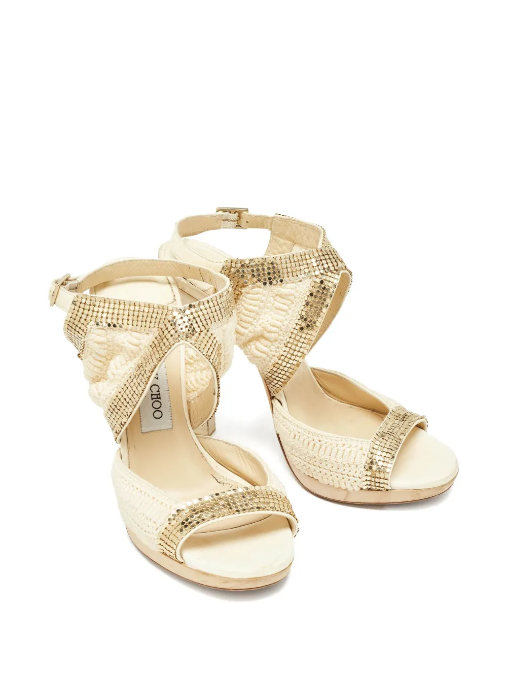 Jimmy Choo Pre-Owned leather heeled sandals | Image 2