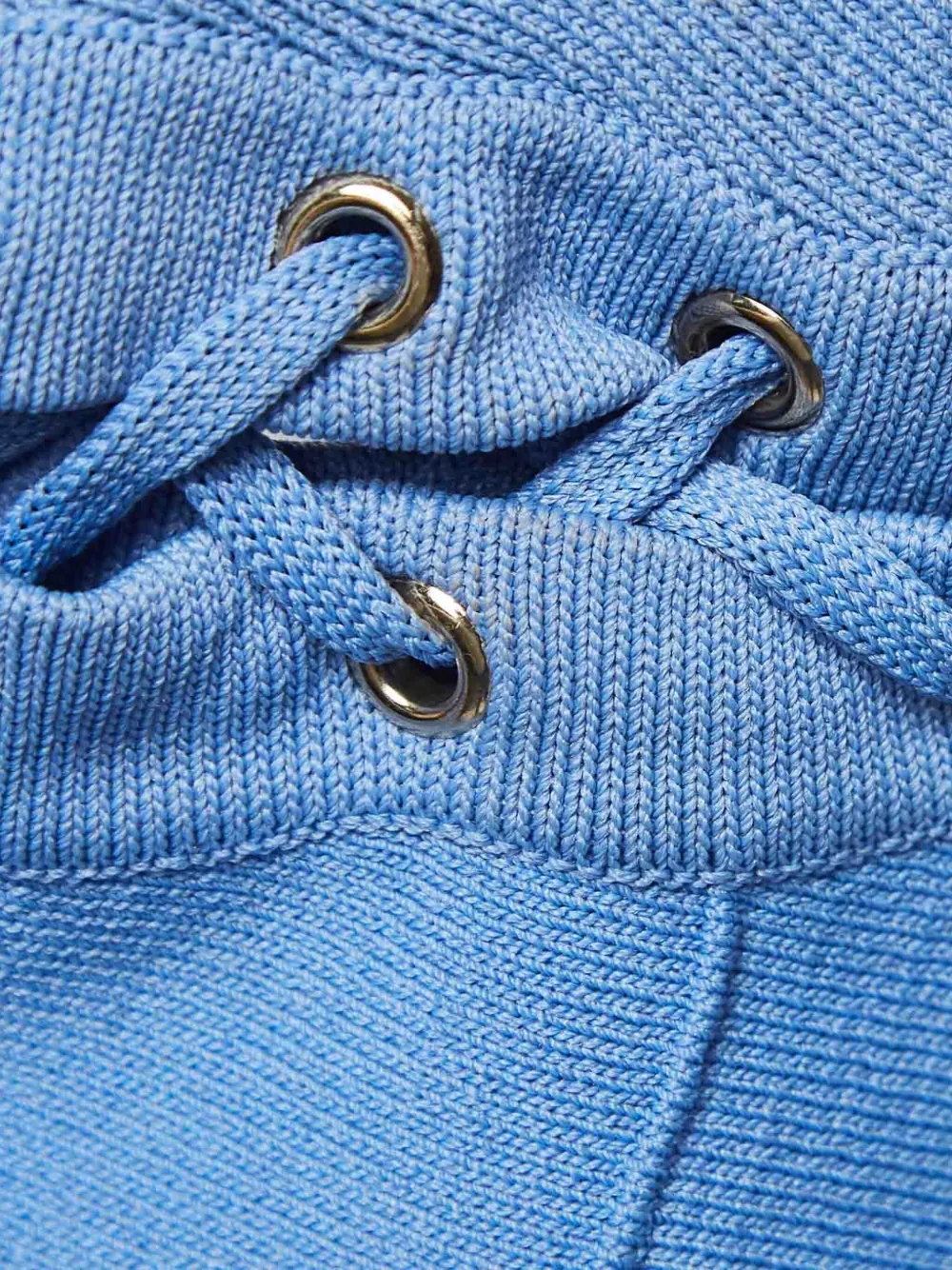 Pre-owned Elisabetta Franchi Knitted Pencil Skirt In Blue