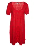 Kenzo Pre-Owned polka-dot short-sleeve dress - Red