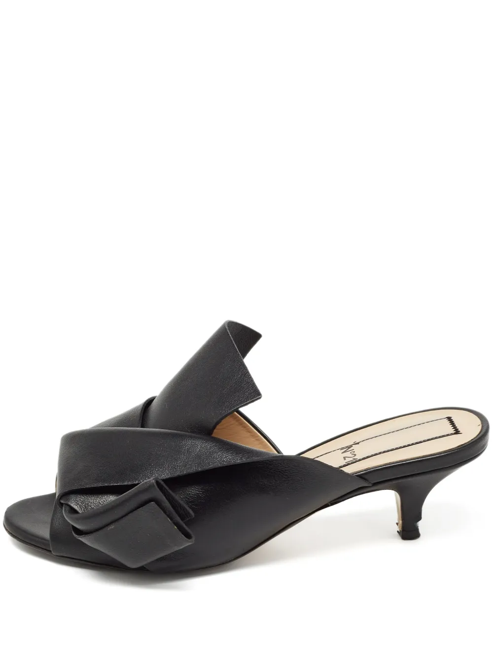 Nº21 Pre-owned 70mm knotted sandals