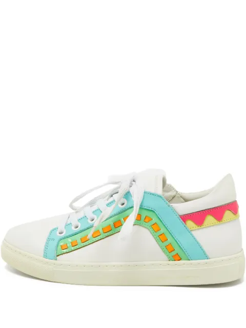 Sophia Webster colour-block low-top sneakers