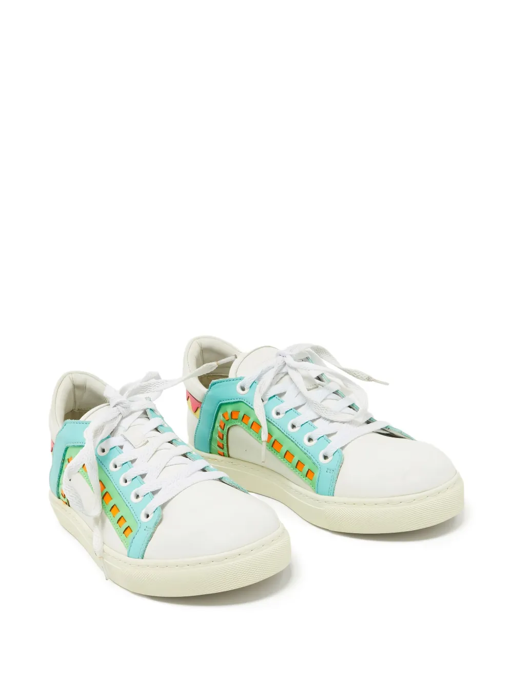 Sophia Webster baskets à design colour block | Image 2