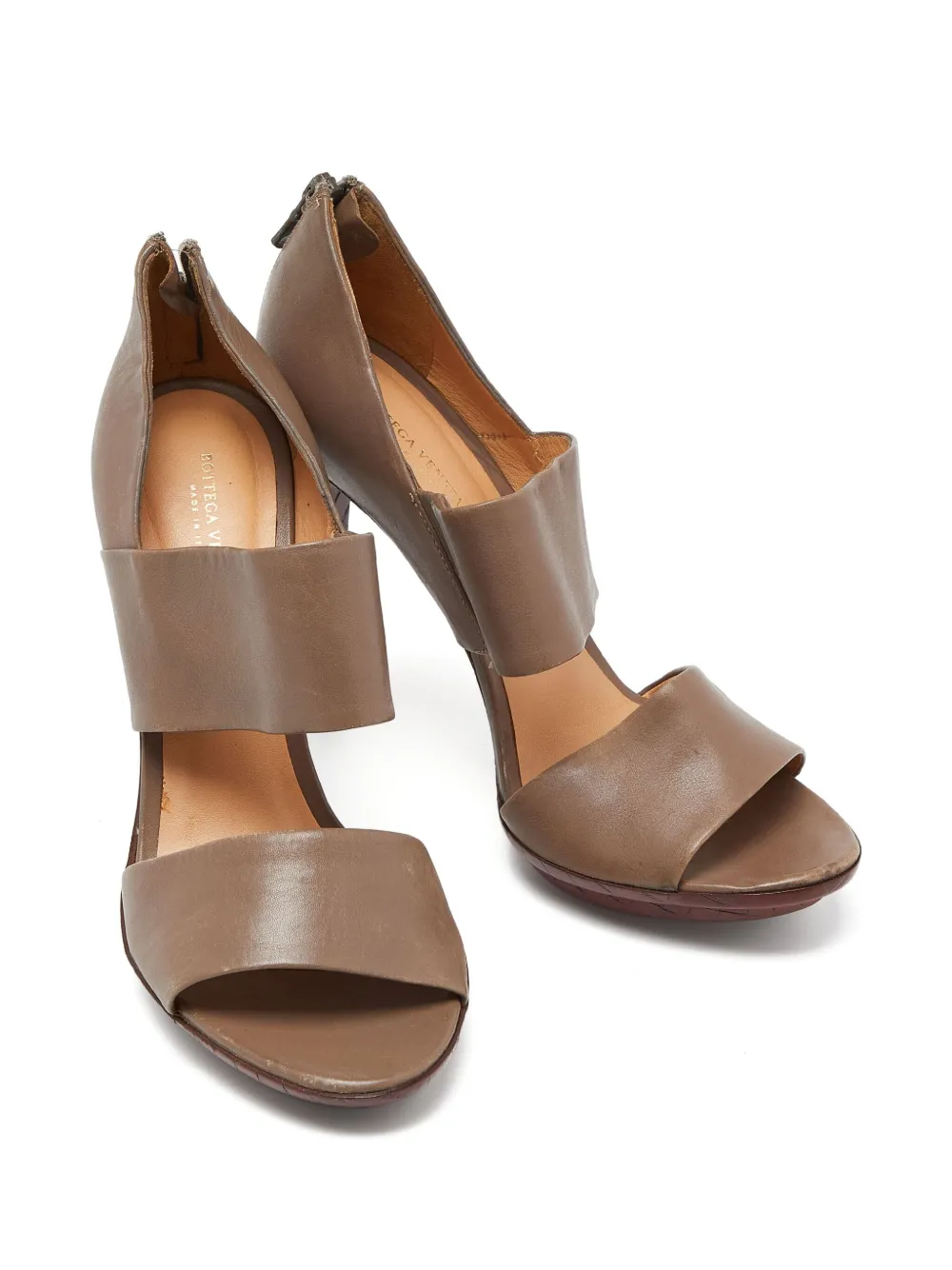 Bottega Veneta Pre-Owned 110mm two-band high-heel sandals | Image 2