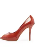 Christian Dior Pre-Owned 150mm Miss Dior pumps - Orange
