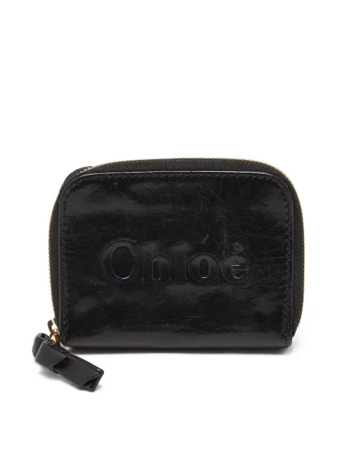 Chloé Pre-Owned cartera con compartimentos y cierre