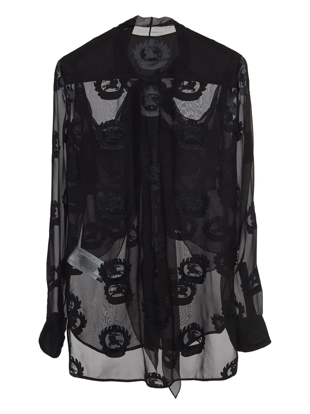 Burberry Pre-Owned sheer embellished blouse | Image 2
