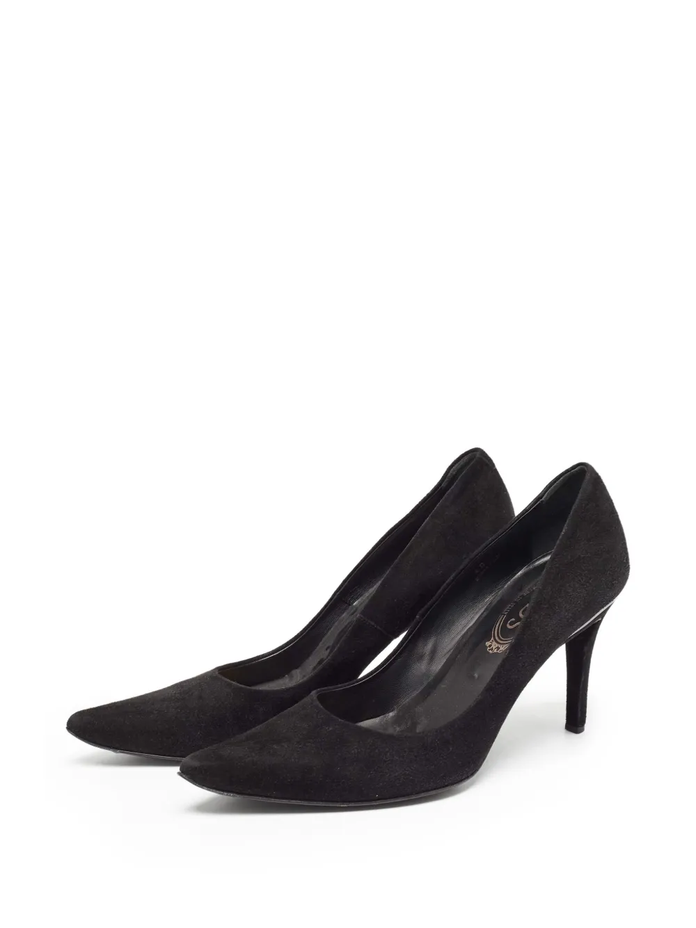 Tod's Vintage Pre-owned 110 mm pumps met puntige neus - Zwart