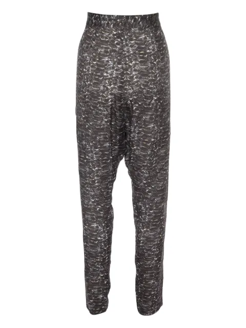 JOSEPH printed tapered trousers