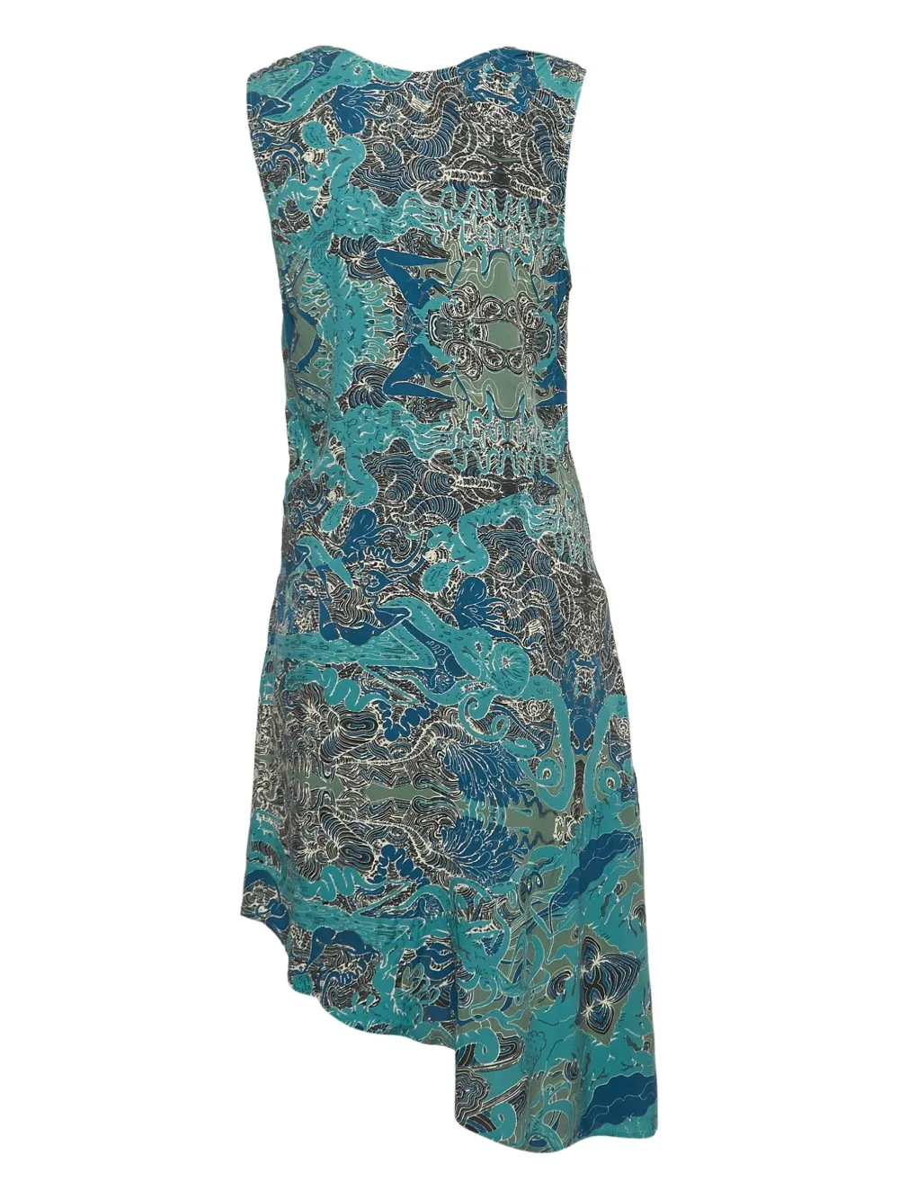 Zadig&Voltaire robe imprimée pre-owned à design asymétrique | Image 2