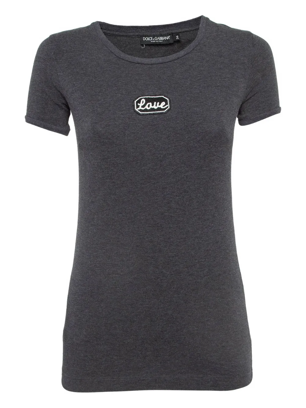 Dolce & Gabbana Pre-Owned playera con cuello redondo | gris | Image 1