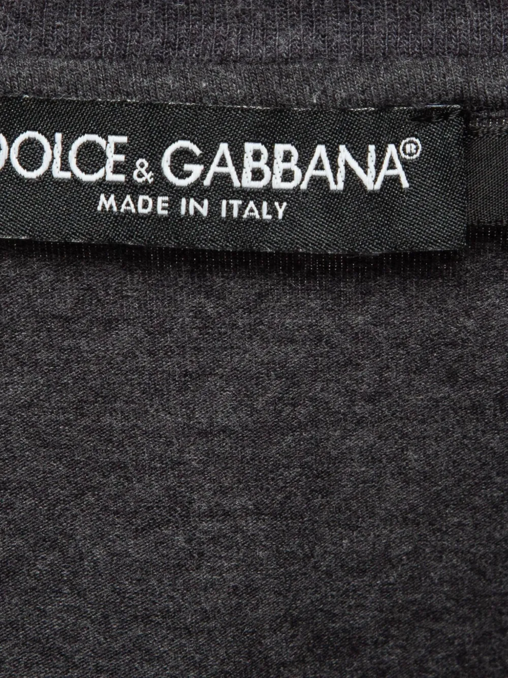 DOLCE & GABBANA Pre-owned Crew-neck T-shirt In Gray
