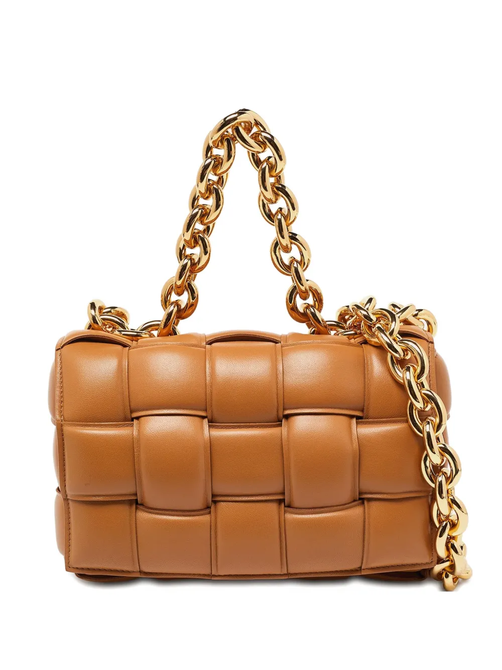 Bottega Veneta Pre-Owned Cassette padded two-way handbag | Brown | Image 1