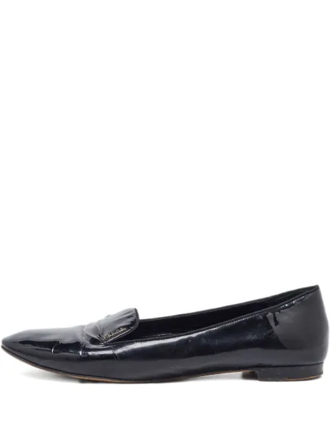 Prada Pre-Owned patent-leather loafers