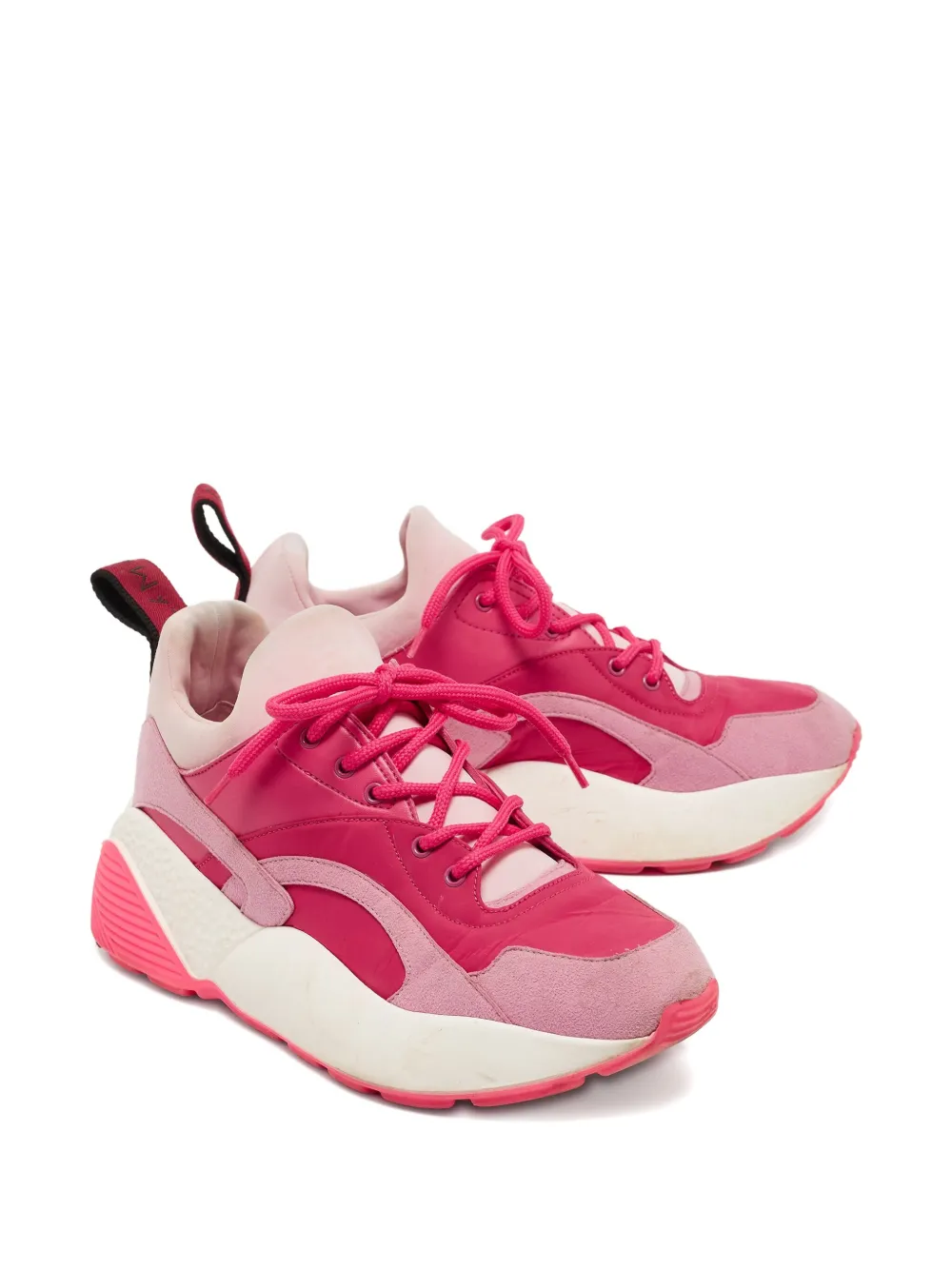Stella McCartney Pre-Owned lace-up suede sneakers | Image 2