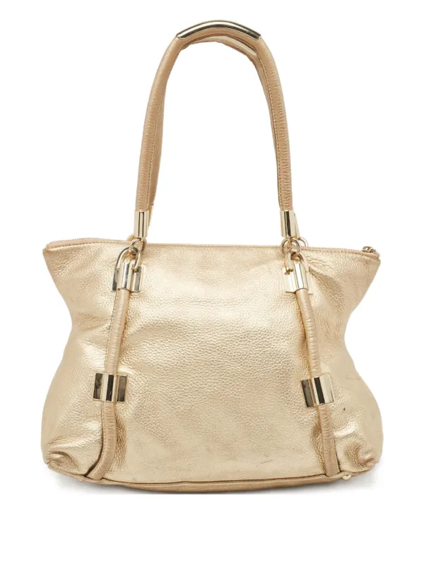 DKNY Vintage Metallic Schoudertas | Goud | FARFETCH NL