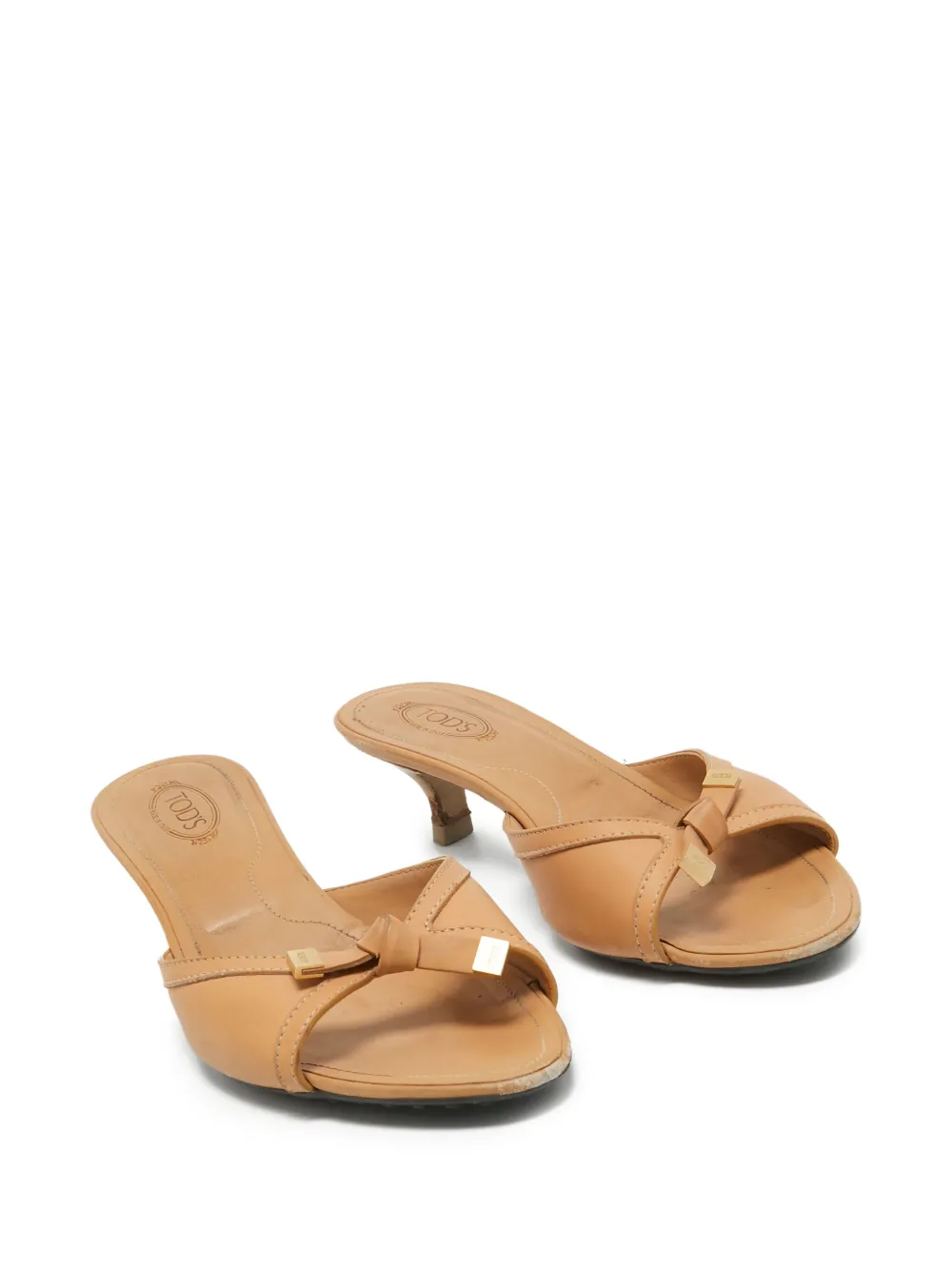 Tod's Vintage 60mm knot-detail sandals | Image 2