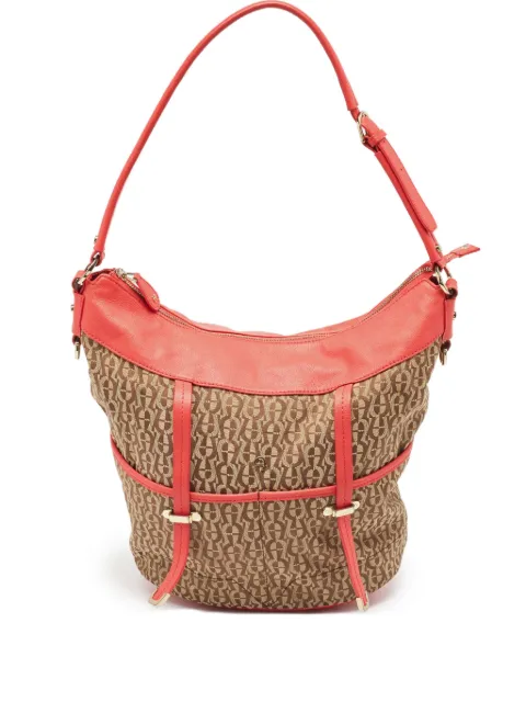 Aigner Vintage pre-owned monogram-pattern shoulder bag