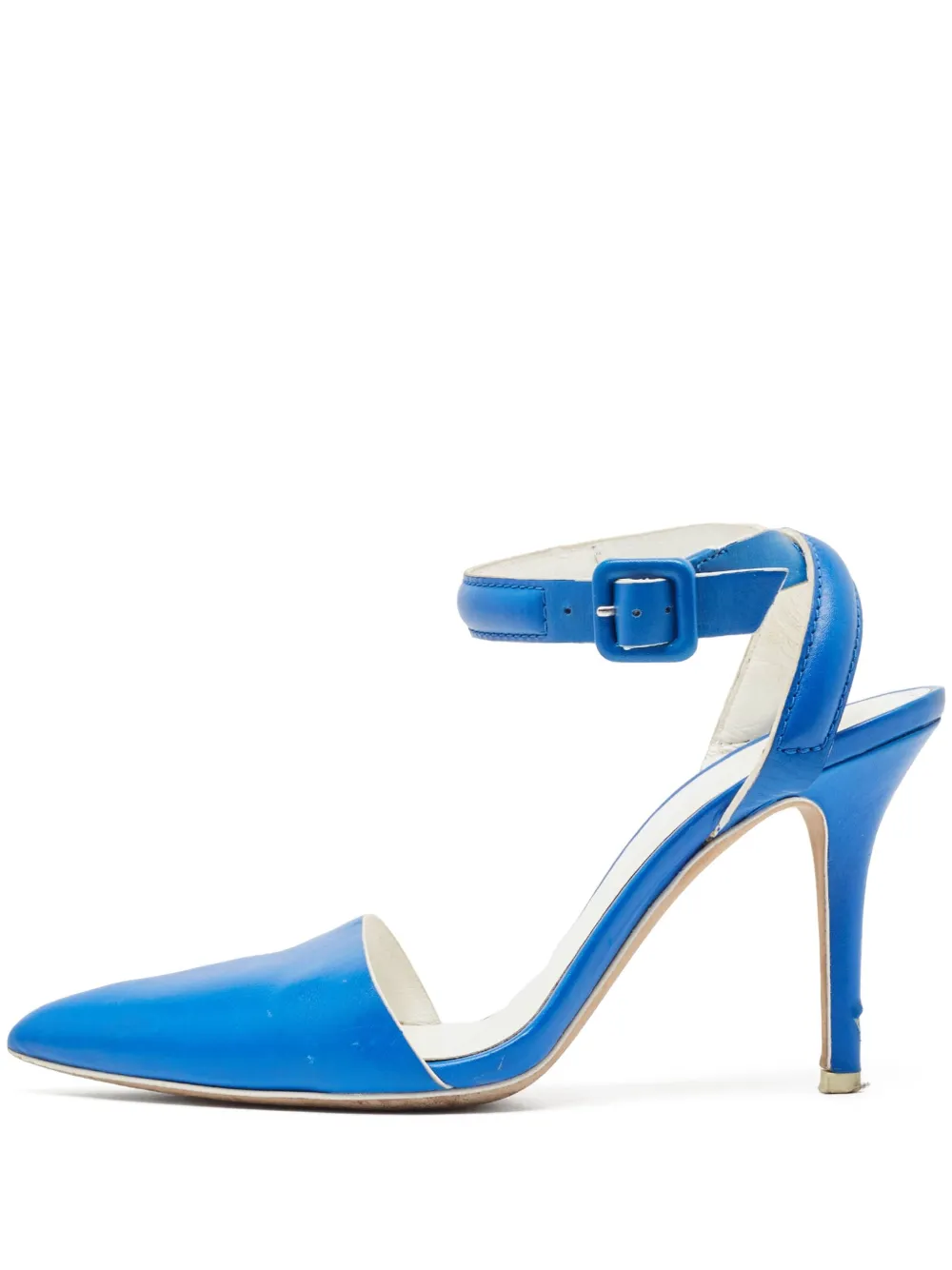Pre-Owned Alexander Wang 90mm pointed-toe pumps | Blue | Image 1