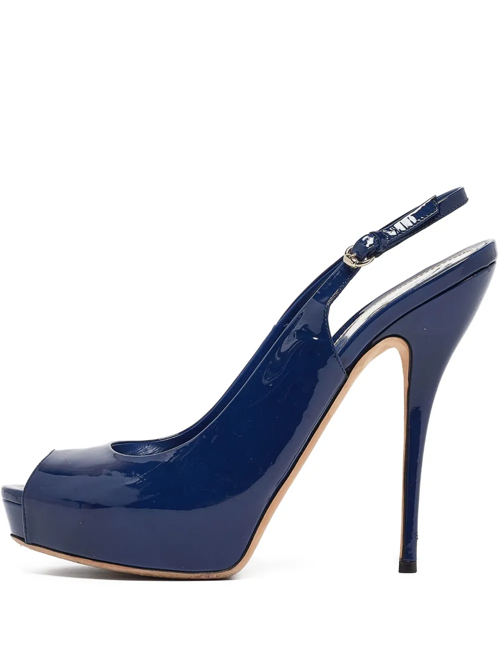 Gucci Pre-Owned 120mm Sofia sandals | Blue | Image 1