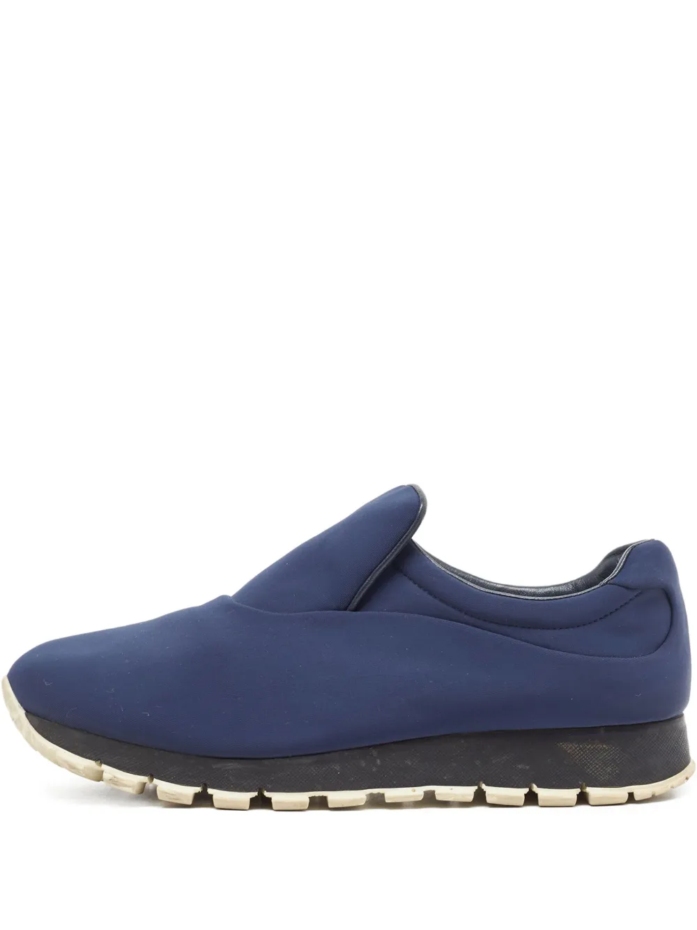Prada Pre-Owned slip-on sneakers | Blue | Image 1