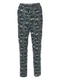 Kenzo Pre-Owned patterned trousers - Green