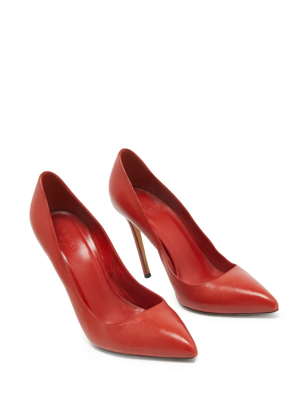 Gucci Pre-Owned Leren pumps - Rood