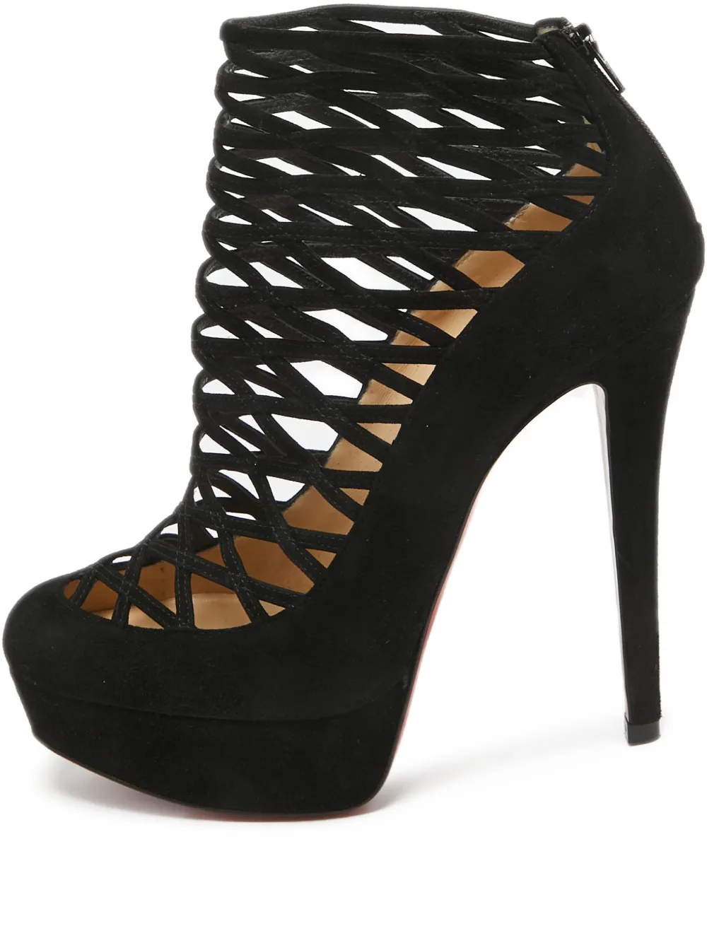 Christian Louboutin Pre-Owned ストラップ パンプス - ブラック Christian Louboutin Pre-Owned ストラップ パンプス - ブラック