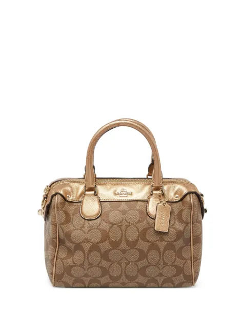 Coach Vintage tote con logo en relieve