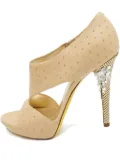 Versace Pre-Owned 120mm studded sandals - Neutrals