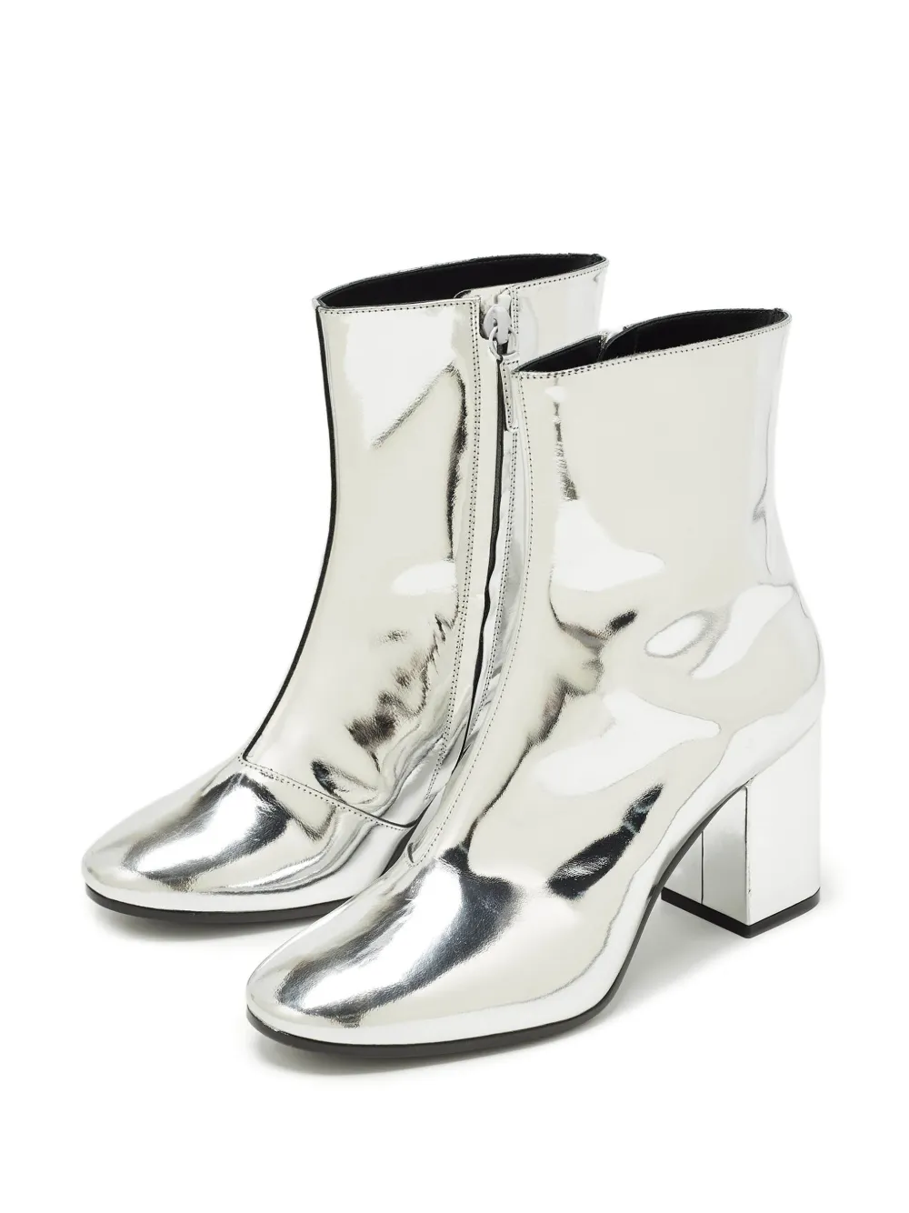 Balenciaga Pre-Owned 75 mm metallic enkellaarzen