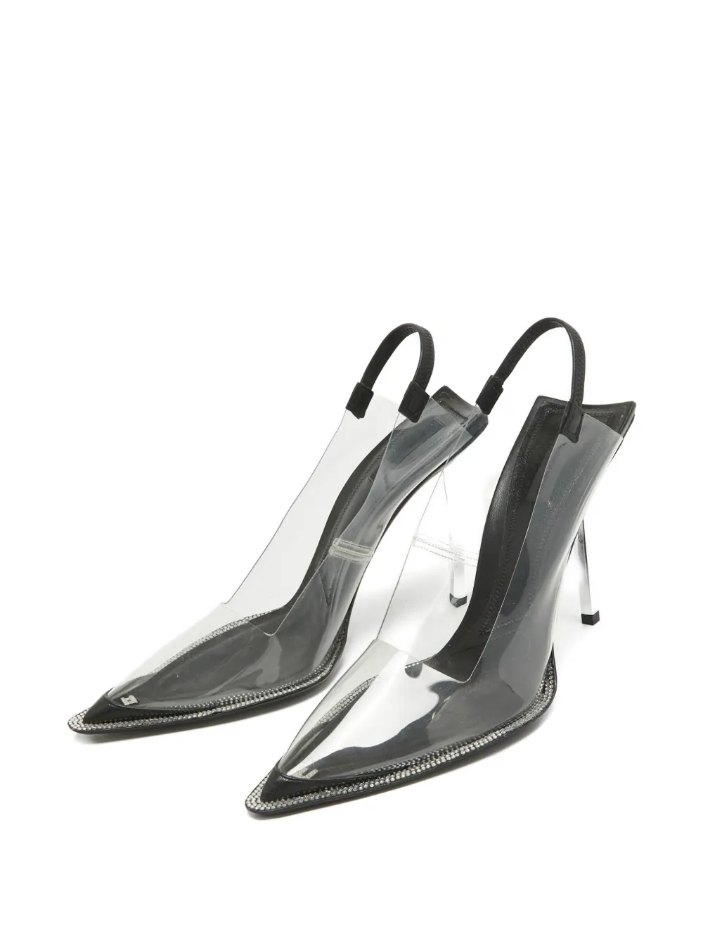 Pre-Owned Alexander Wang 110mm transparent-design heeled pumps | Image 2