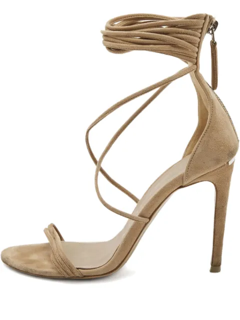 Burberry Pre-Owned 100mm strapped heeled sandals