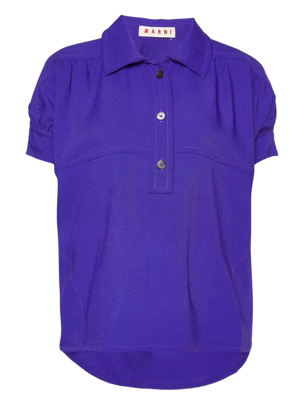 Marni Pre-Owned short-sleeve polo top | Blue | Image 1
